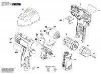 Bosch 3 603 JA2 101 Easydrill 1200 Cordless Drill Driver 12 V / Eu Spare Parts